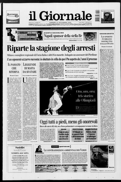 Il giornale : quotidiano del mattino